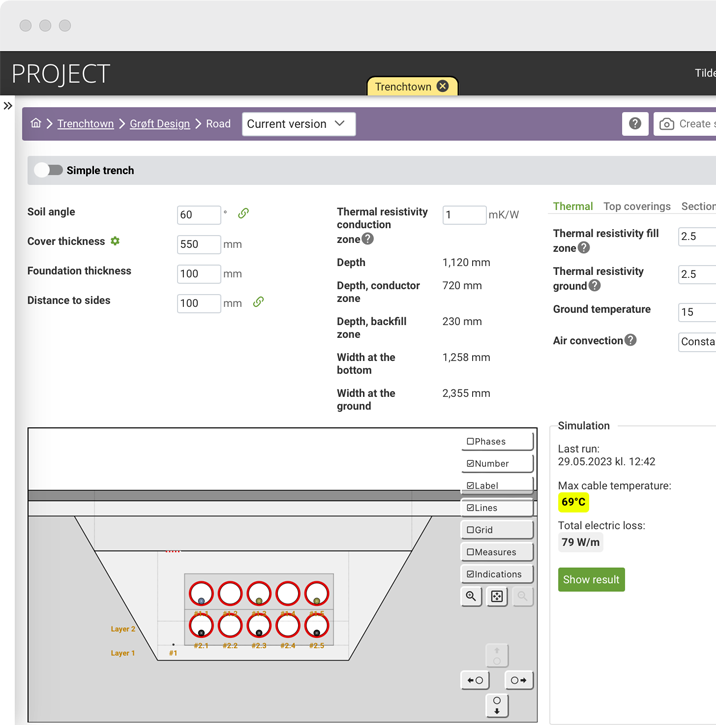 Reports dashboard