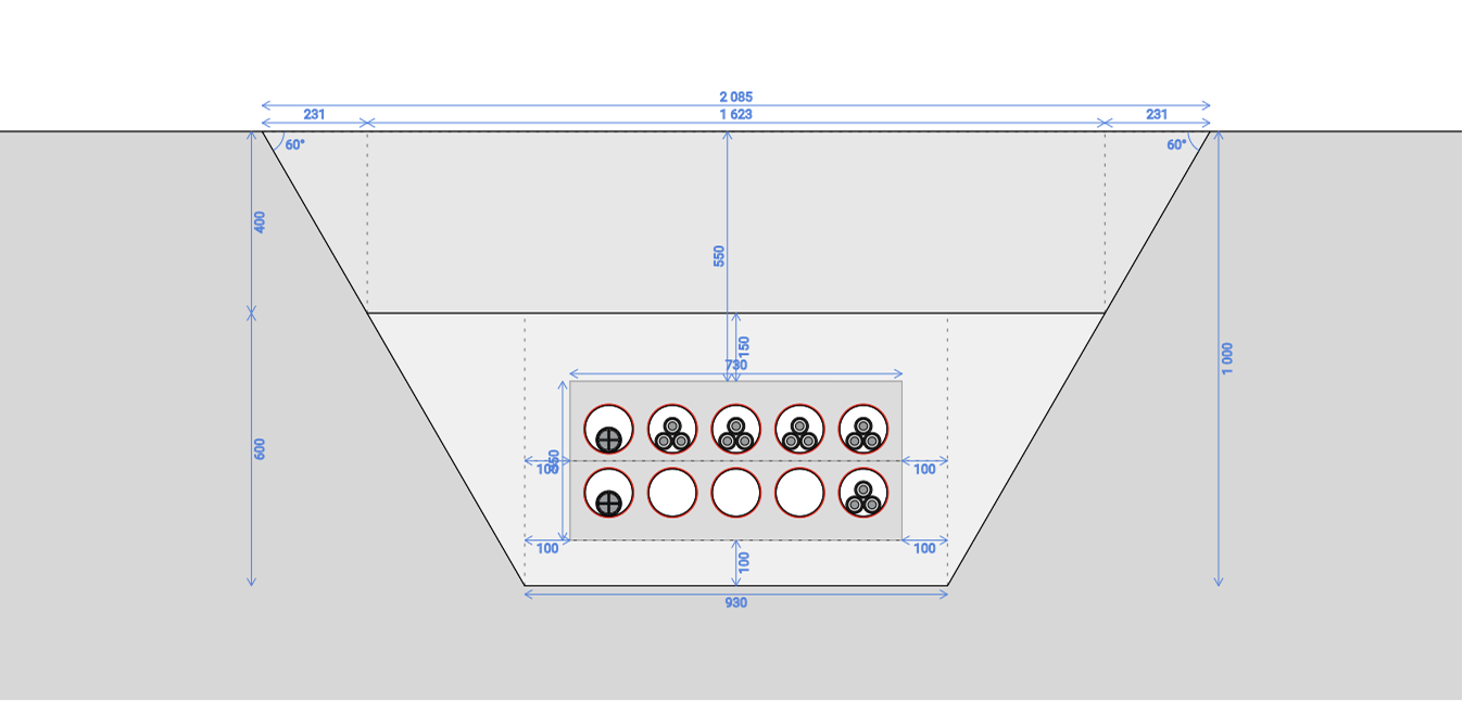 Design cable layout